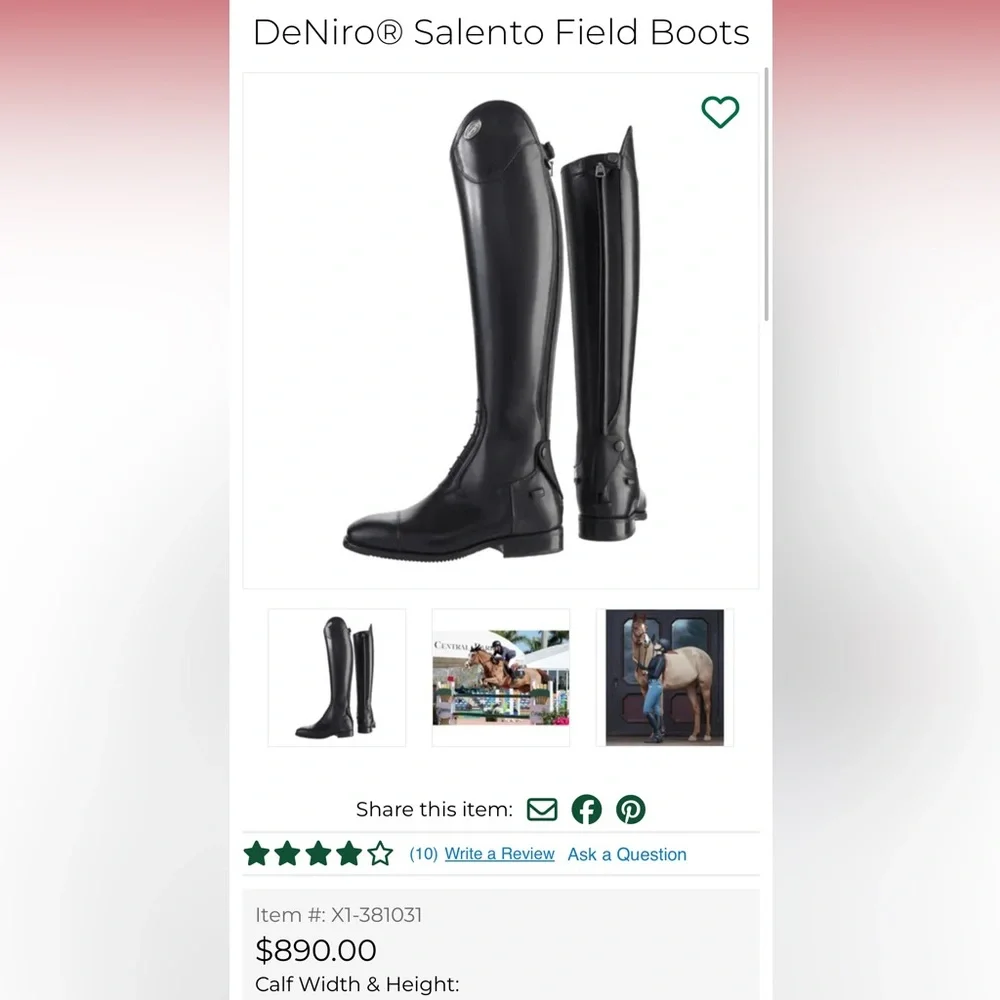 Deniro Salento Field boot - Picture 3 of 3